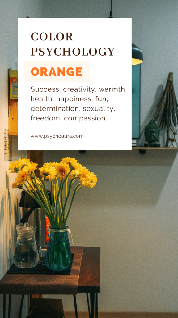 orange COLOR psychology